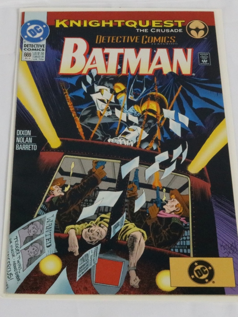 Batman Detective Comics Vol. 1 #669 DC Comics December 1993 - Very Good